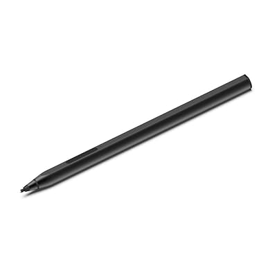 BaseQi Surface Stylus Pen with 4096 Levels of Pressure Sensitivity Aluminum Body for Microsoft Surface Pro 2017, Surface Pro 4, Surface Pro 3, Surface 3/Including 2 Pen Tips (Black)