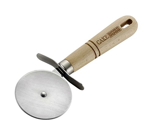 Staedter Pastry Wheel, 6 cm, Stainless Steel/Wood, Multi-Colour, 30 x 6 x 30 cm