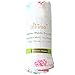 LifeTree Muslin Swaddle Blankets, Flamingo Print Swaddling for Baby Boys and Girls, 70% Bamboo & 30% Cotton Breathable Soft Muslin Blanket, Warp, Nursing Cover