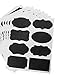 Removable Labels, PYRUS Chalkboard Stickers Perfect for Labeling Jars Kitchen Pantry Storage and Wine Bottles(5*8pcs)