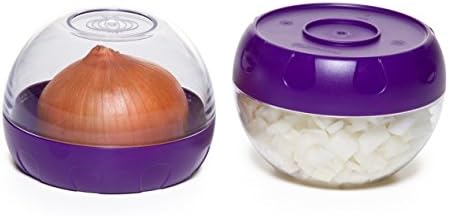 Progressive Prepworks BPA Free Onion Keeper Storage Container, Purple - Image 4