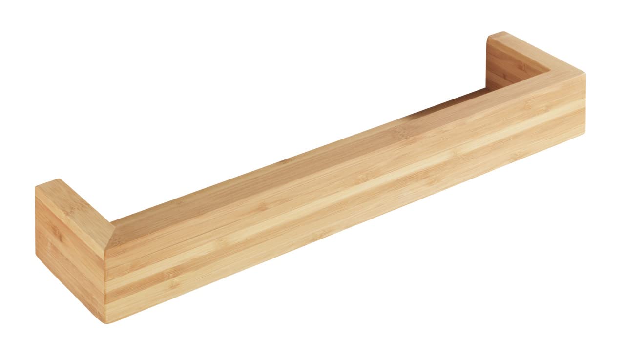 WENKO Bamboo Wall Shelf 40cm