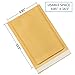HBlife 10.5x16 inches Kraft Bubble Mailers Self Seal Padded Envelopes, Pack of 25