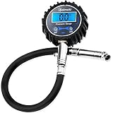 AstroAI ATG230 Digital Tire Pressure Gauge 230 PSI 4 Settings for Car Truck Bicycle with Backlit LCD and Low Battery Indicator, AAA Battery Included