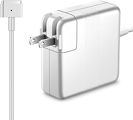 Macbook Pro Charger, 60W Macbook Magsafe 2 Charger with T-Tip, 60W Magsafe 2 Charger Power Adapter for MacBook Pro/Air 13 Inch (Mid 2012 Later Model)