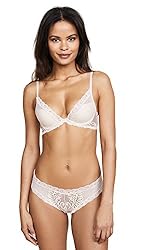 Natori Women's Feathers Contour Plunge Bra, Cameo