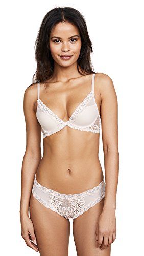 Natori Women's Feathers Contour Plunge Bra, Cameo