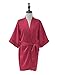 Remedios Girls' Satin Kimono Robe for Party Wedding Birthday Bathrobe Nightgown