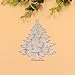 Christmas Cutting Dies for DIY Scrapbook Supplies, Metal Die Cuts for Card Making, DIY Scrapbooking and Embossing Paper Craft (Christmas Tree)
