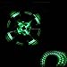 Zone Tech 30cm LED Car Flexible Waterproof Light Strip GREEN (pack of 4)