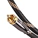 SKW Audiophile Ultra-high Purity Copper Audio Cable 3.5mm Male to 2 RCA Male Audio Auxiliary Stereo Y Splitter Adapter Cable 4.9ft/1.5M