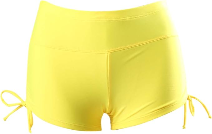 high waisted swim shorts amazon
