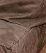 Baxter Couch Microsuede Chocolate Color with Antipill Polar Fleece Seat X-Large