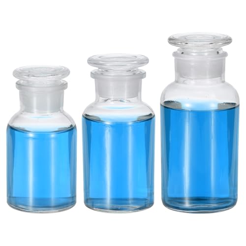 PATIKIL Reagent Media Bottle, 125/250/500ml Glass