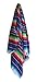 Del Mex (TM) X-large Mexican Serape Blanket Sarape Blue