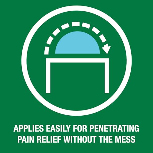Biofreeze, Roll-on, Penetrating Pain Relief for Sore Muscles, Arthritis, Backaches, and Sore Joints, Fast Acting, Long Lasting, Cooling Menthol Formula, Mess Free Application, 74mL