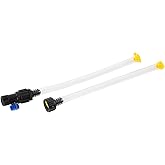 Mayes 10309 Water Level Tool, Made in USA, Accurate Yard Grading and Construction Leveling, Attaches to Standard Hose