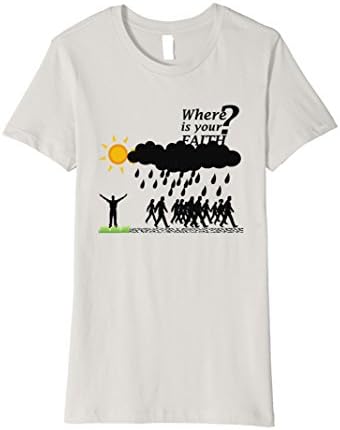 Women's Jesus face t-shirt XL Silver