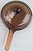 Amber Corning Vision Visionware Small 7 Inch Frying Pan w/ Lid