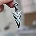 Glowing Green Arrow necklace Knight spear Necklace GLOW in the DARK Luminous pike Pendants & Necklaces women MEN boys girls gift