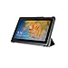ONVO 7'' Inch PU Leather Tablet Case Stand Cover for 7'' Alldaymall A88X/A88S Tablet and more 7 inch Q88 tablets Black [By Alldaymall]