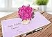 PopLife® Pink Roses Pop Up Mother's Day Card - 3D Happy Anniversary, Bouquet Pop Up, Valentine's Day Card, Happy Birthday, Engagement - for Mom, for Daughter, for Wife, for Sister
