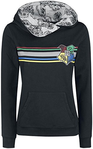 Harry potter jrs. hogwarts cowl neck hoodie m