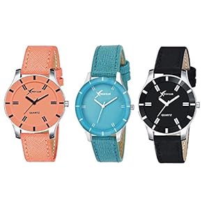 Rich Club Analogue Men’s & Women’s Watch (Multicolour Dial Multicolour Strap) (Pack of 3)