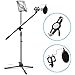 Microphone Stand Tablet Mount, Anko 2-in-1 Adjustable Mic Stand with iPad Holder/Pop Filter for All 7-12 Inch Table Device