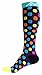 Compression Socks for Women & Men - Urban Dots, Small