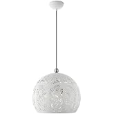 Livex Lighting 49543-03 3 Light White Pendant