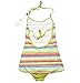 VECOO Big Girl's One Piece Swimsuit Dress Skirted Bottom