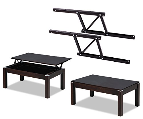 Lift up Modern Coffee Table Desk DIY Mechanism Hardware Fitting
Furniture Hinge Spring Stand Rack Bracket,Black