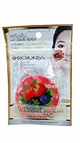 6 packs of ROJUKISS Wrinkle Mix Berry Serum Pads, made from naturally pure cotton with organic Mix Berry extracts. No SLS, No paraben, No alcohol. (15 ml/ 1 pack), (6 pads / 1 pack)
