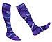 HOYISOX Compression Socks 20-30 mmHg for Men and Women, Running and Athletic Use, Recovery Fast (Purple, X-Large)