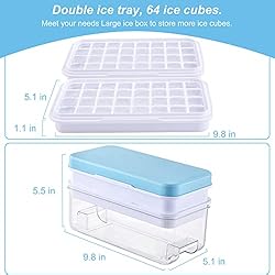 Burfocus Ice Cube Tray, Ice Trays Ice Ball Maker