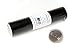 Angel Crafts Adhesive Vinyl Roll: Permanent Vinyl for Cricut, Silhouette Cameo, Oracal Cutters. Indoor Outdoor, Non-Stretchy Vynal, 12 Inches by 8 Feet, Black Vinyl