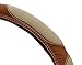ABN Brown PVC Leather Steering Wheel Cover, 14.75-15” Universal Fit 15-Inch, Two-Toned