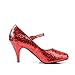 Funtasma by Pleaser Women's Glinda-50G Mary Jane Pump,Red Glitter,8 M US