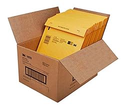 Scotch Bubble Mailer, 6 x 9-Inches, Size #0, 25-Pack