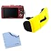 BIRUGEAR Floating Foam Wrist Strap for Nikon COOLPIX S33, S32, S31, S30, W100, AW130, AW120, AW110, AW100 and more Underwater / Waterproof Cameras (Yellow)