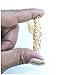 Masai Native Dreadlock Beads Cuffs Clips 3 Pc. Set 4cm (GOLD)