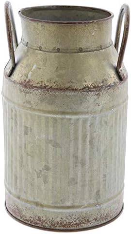 Impressive Enterprises Vintage Style Galvanized Metal Bucket 8"