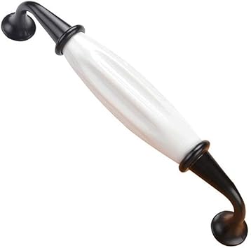 10 Stück europäischer Keramikgriff Aluminiumlegierungsschrank