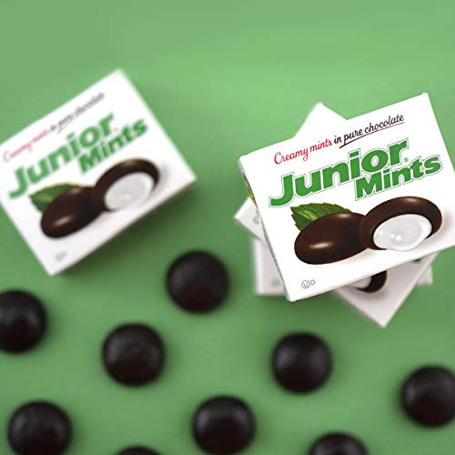 Tootsie Roll Junior Mints, Creamy Mints In Pure Chocolate, MiniBoxes