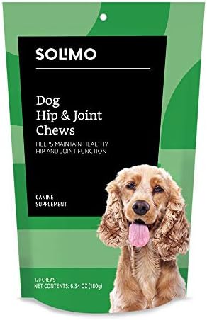 Amazon Model – Solimo Canine Hip and Joint Complement Tender Chews