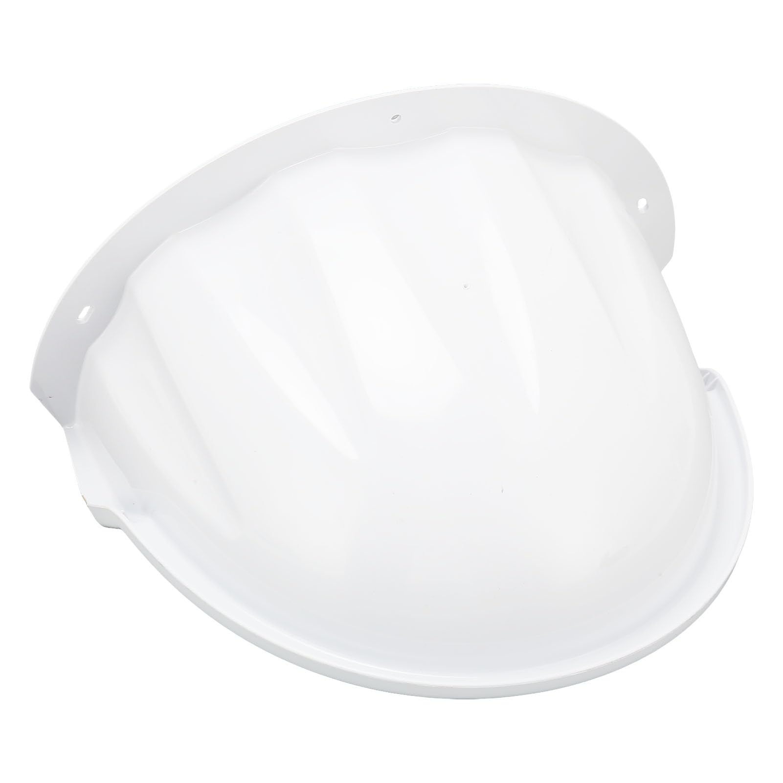 Universal Security Camera Sun Rain Cover Shield, Outdoor Security Camera Protective Cover, ABS Shield for Hemispherical and Ball Head Surveillance Cameras (White)