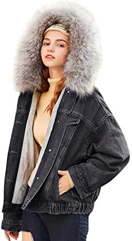 jean jacket fur hood