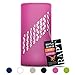 RAPT Silicone Sleeve Protective Boot and Cover Compatible with Hydro Flask Accessories for Water Bottles (Flamingo Pink, 32oz)