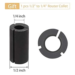 CNC Spoilboard Surfacing Router Bits, 1/4 inch